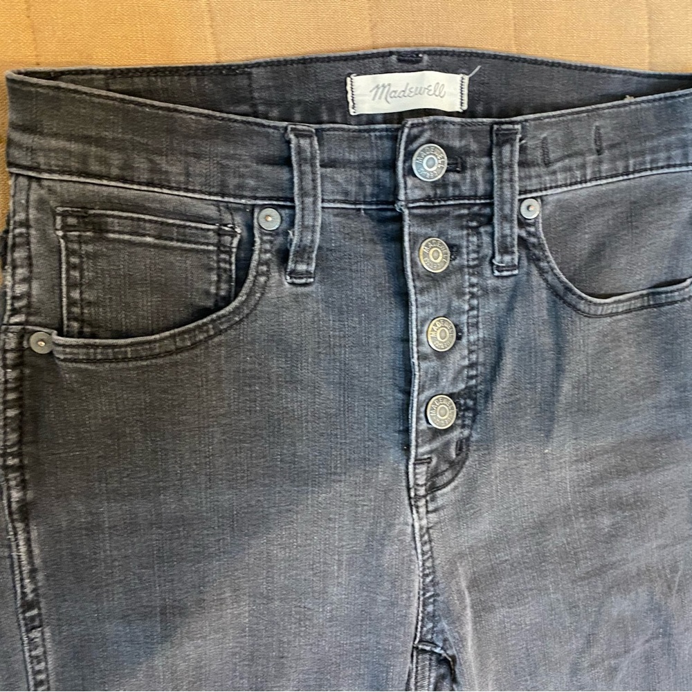Madewell high rise skinny jeans, size 26